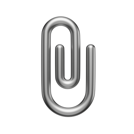 Anfügen  3D Icon