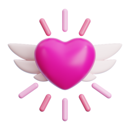 Ange amour  3D Icon