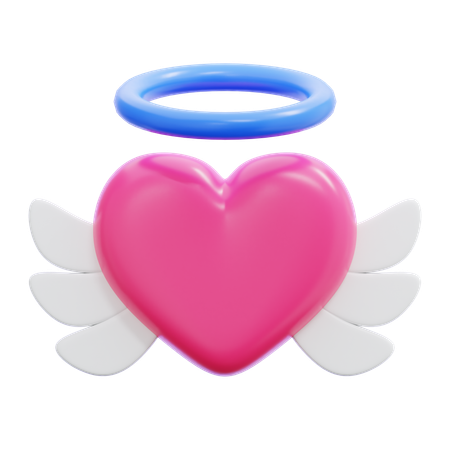 Coeur d'ange  3D Icon