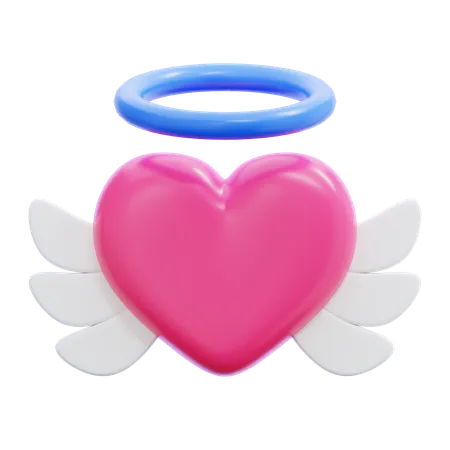 Coeur d'ange  3D Icon