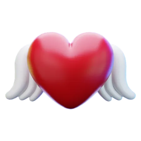 Coeur d'ange  3D Icon