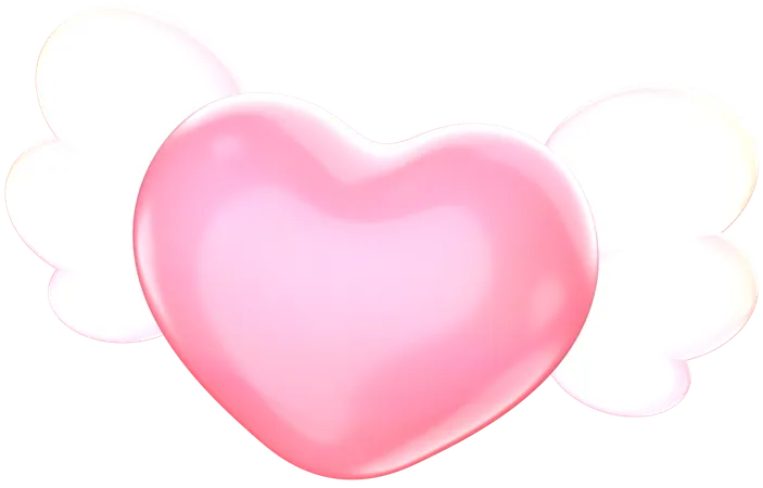Coeur d'ange  3D Icon