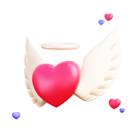 Ange de l'amour  3D Icon