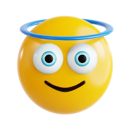 Ange emoji  3D Icon