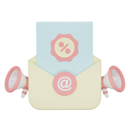 Angebotsmail  3D Icon