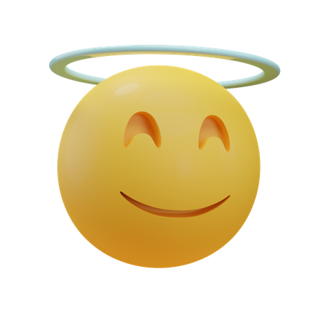 Angel  3D Emoji