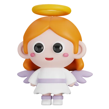 Angel  3D Icon