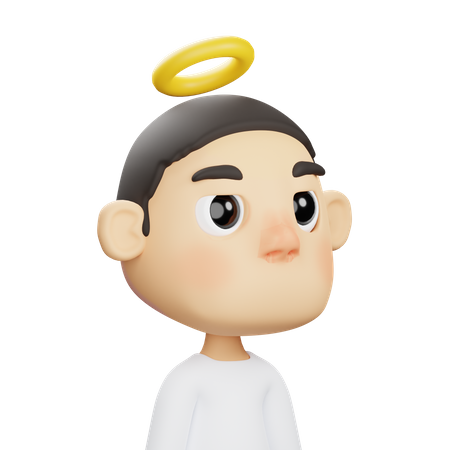 Angel  3D Icon