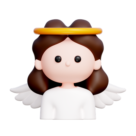 Angel  3D Icon