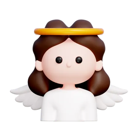 Angel  3D Icon