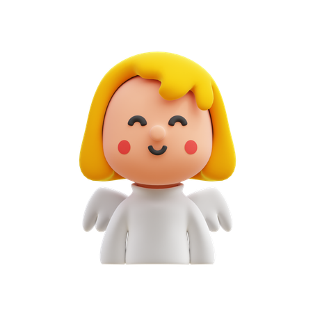 Angel  3D Icon