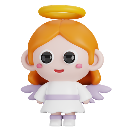 Angel  3D Icon