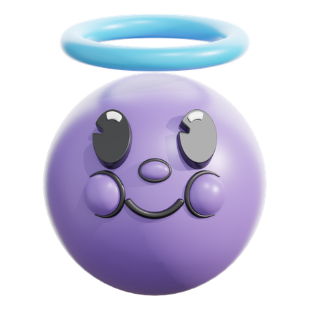 Ángel  3D Icon