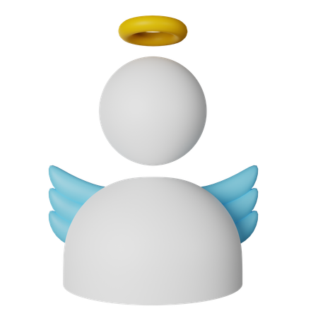 Angel  3D Icon