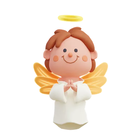 Angel  3D Illustration