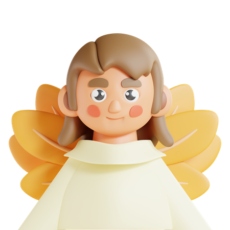 Angel  3D Icon