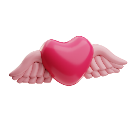 Ángel de amor  3D Icon