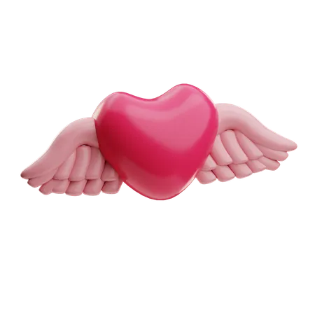 Ángel de amor  3D Icon