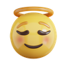 3d angel emoticon emoji