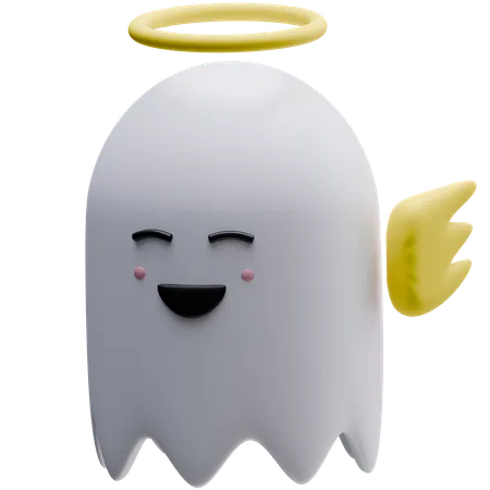 Ángel fantasma  3D Icon