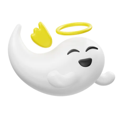 Angel Ghost  3D Icon