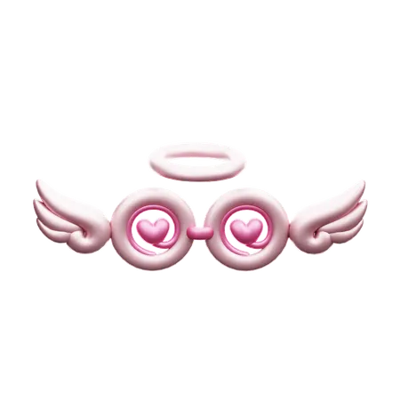 Angel Heart  3D Icon