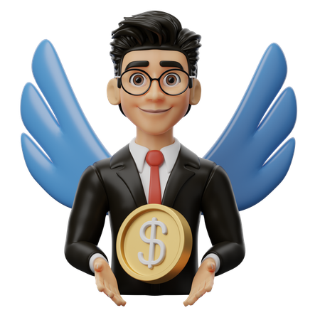 Angel Investor  3D Icon