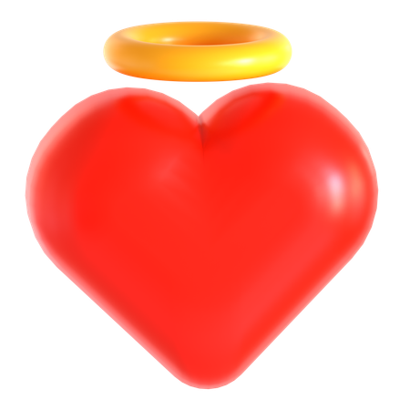 Angel Love  3D Icon