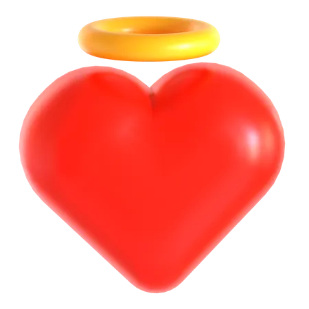 Angel Love  3D Icon