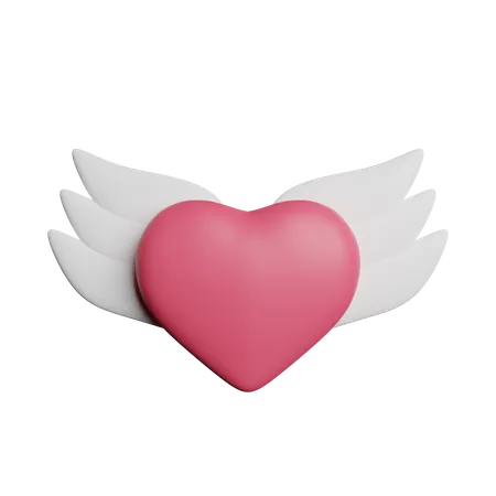 Angel Of Love  3D Icon