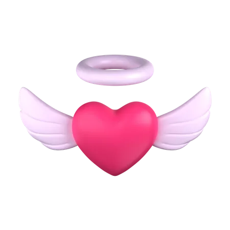 Angel of Love  3D Icon