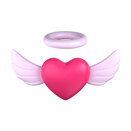 Angel of Love  3D Icon