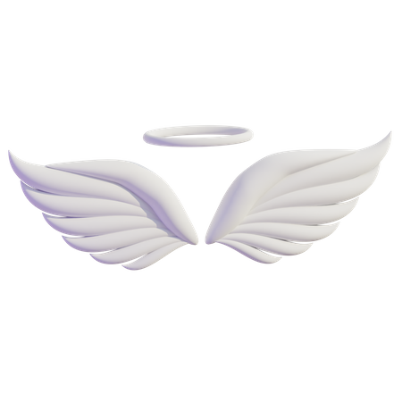 Angel Wings  3D Icon