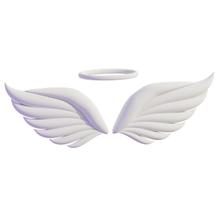 Angel Wings  3D Icon