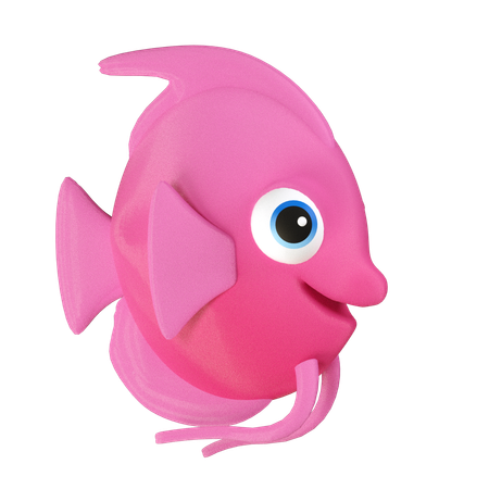 Angelfish  3D Icon