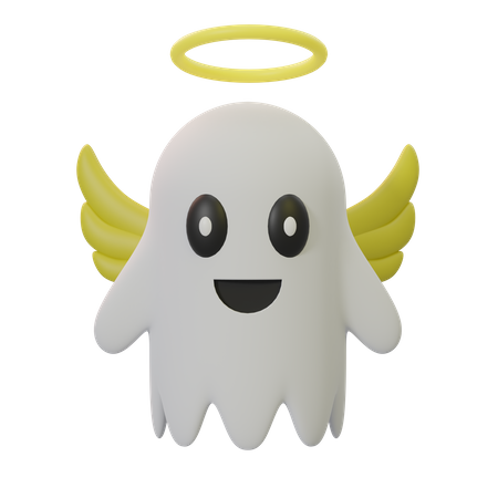 Angelito fantasma  3D Icon