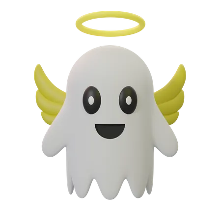 Angelito fantasma  3D Icon