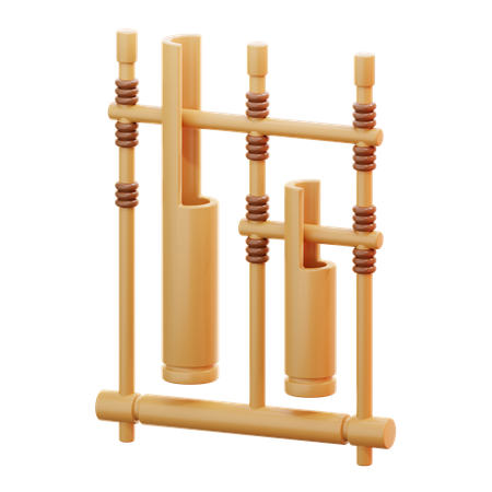 Angklung  3D Icon