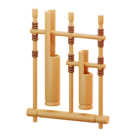 Angklung  3D Icon