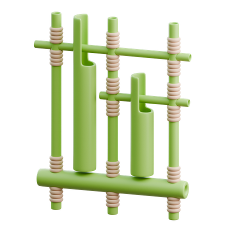 Angklung  3D Icon