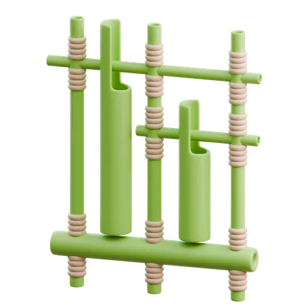 Angklung  3D Icon