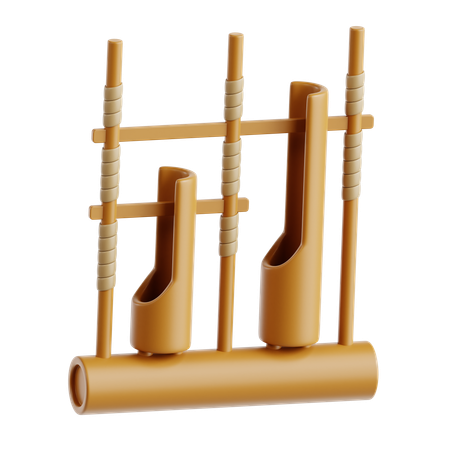 Angklung  3D Icon