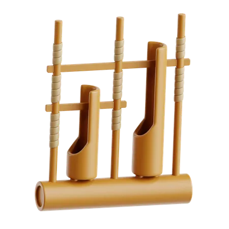 Angklung  3D Icon