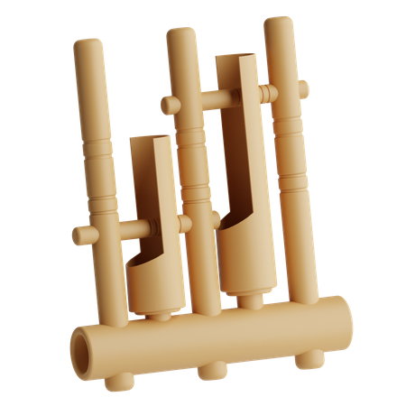 Angklung  3D Icon