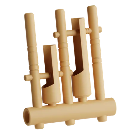 Angklung  3D Icon