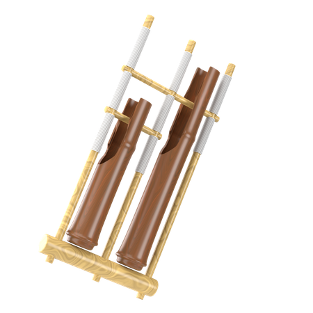 Angklung  3D Icon