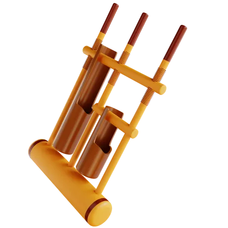 Angklung  3D Icon