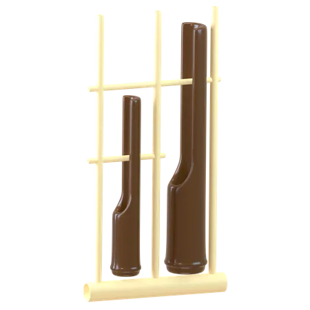 Angklung  3D Icon