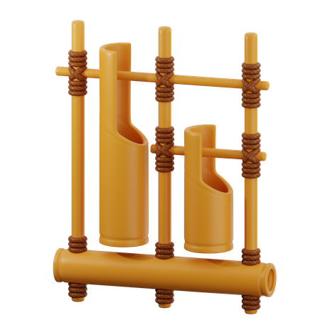 Angklung  3D Icon