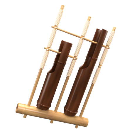 Angklung  3D Icon